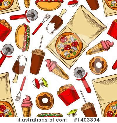 Royalty-Free (RF) Food Clipart Illustration by Vector Tradition SM - Stock Sample #1403394