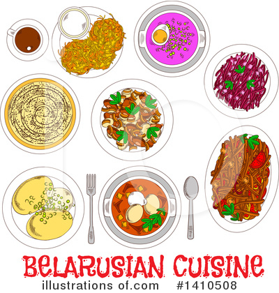 Royalty-Free (RF) Food Clipart Illustration by Vector Tradition SM - Stock Sample #1410508