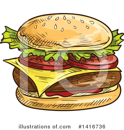 Royalty-Free (RF) Food Clipart Illustration by Vector Tradition SM - Stock Sample #1416736