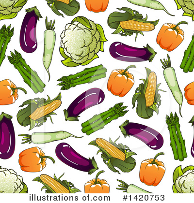 Royalty-Free (RF) Food Clipart Illustration by Vector Tradition SM - Stock Sample #1420753