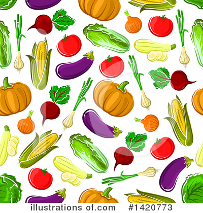 Leek Clipart #1420773 by Vector Tradition SM