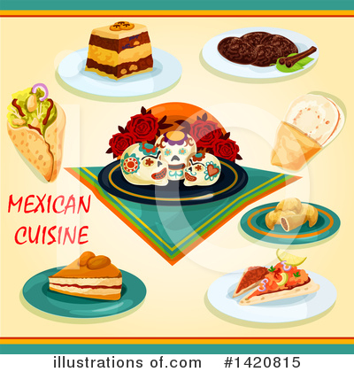 Royalty-Free (RF) Food Clipart Illustration by Vector Tradition SM - Stock Sample #1420815
