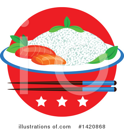 Japanese Food Clipart #1420868 by Vector Tradition SM