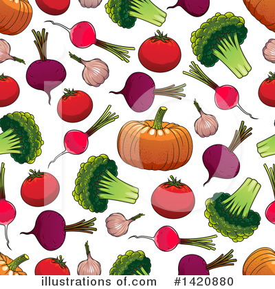 Royalty-Free (RF) Food Clipart Illustration by Vector Tradition SM - Stock Sample #1420880