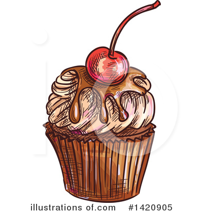 Cherry Clipart #1420905 by Vector Tradition SM