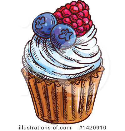 Royalty-Free (RF) Food Clipart Illustration by Vector Tradition SM - Stock Sample #1420910