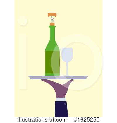 Waiter Clipart #1625255 by BNP Design Studio