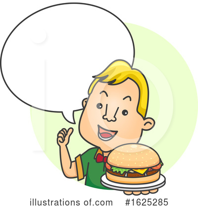 Burger Clipart #1625285 by BNP Design Studio