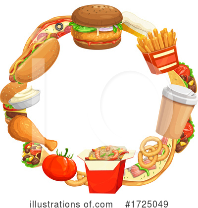 Burger Clipart #1725049 by Vector Tradition SM