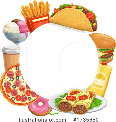 Donut Clipart #1735650 by Vector Tradition SM