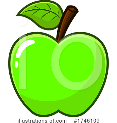 Apples Clipart #1746109 by Hit Toon