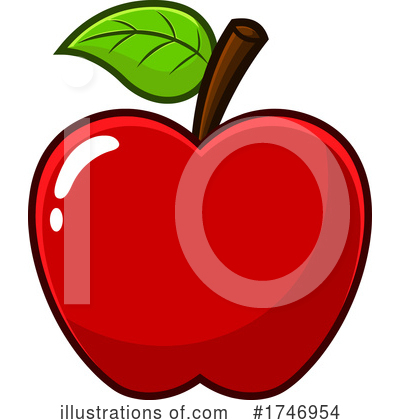 Apples Clipart #1746954 by Hit Toon