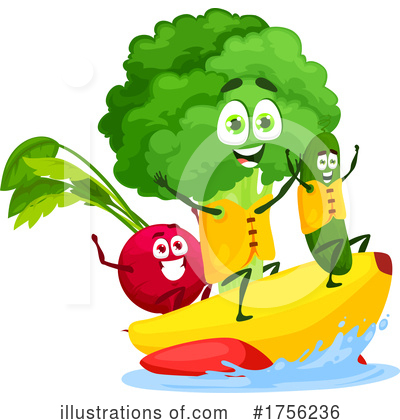 Broccoli Clipart #1756236 by Vector Tradition SM
