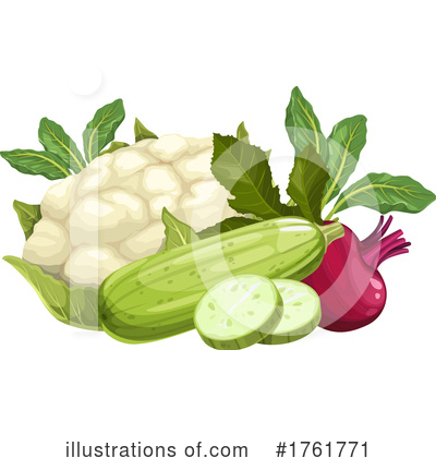 Vegetables Clipart #1761771 by Vector Tradition SM
