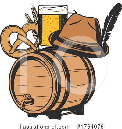 Keg Clipart #1764076 by Vector Tradition SM