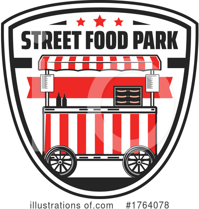 Food Cart Clipart #1764078 by Vector Tradition SM