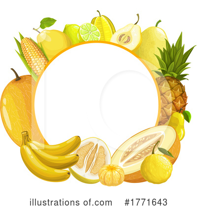 Banana Clipart #1771643 by Vector Tradition SM