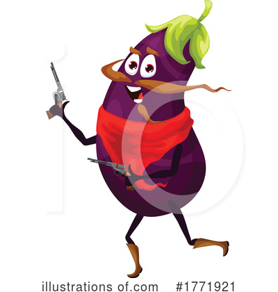 Eggplant Clipart #1771921 by Vector Tradition SM