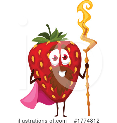 Strawberry Clipart #1774812 by Vector Tradition SM