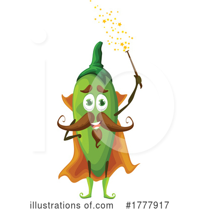Jalapeno Clipart #1777917 by Vector Tradition SM