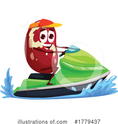 Jet Ski Clipart #1779437 by Vector Tradition SM