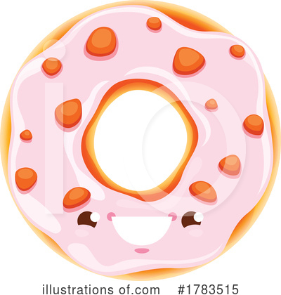 Donut Clipart #1783515 by Vector Tradition SM