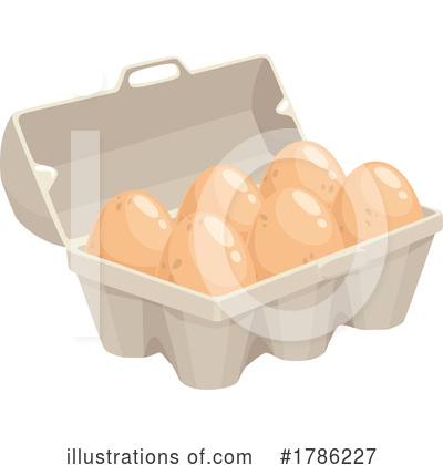Eggs Clipart #1786227 by Vector Tradition SM