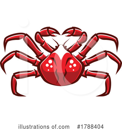 Crab Clipart #1788404 by Vector Tradition SM