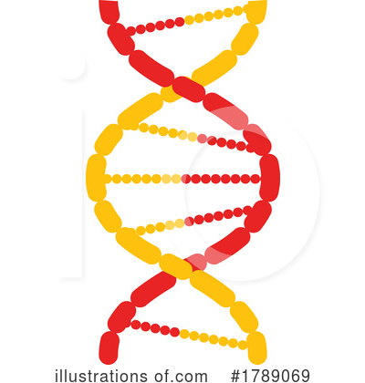 Dna Strand Clipart #1789069 by Vector Tradition SM