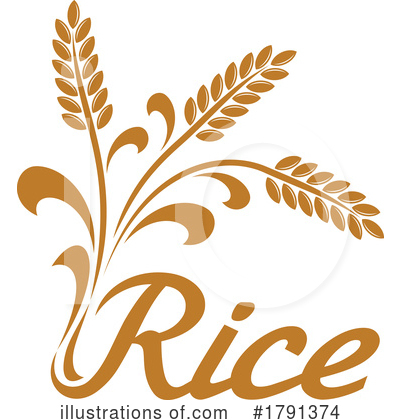 Rice Clipart #1791374 by Vector Tradition SM