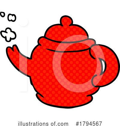 Tea Pot Clipart #1794567 by lineartestpilot