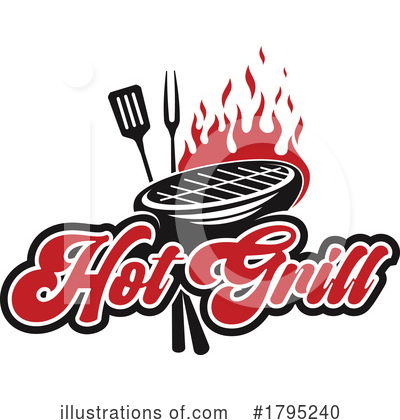 Bbq Clipart #1795240 by Vector Tradition SM