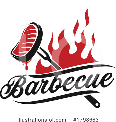 Grilling Clipart #1798683 by Vector Tradition SM