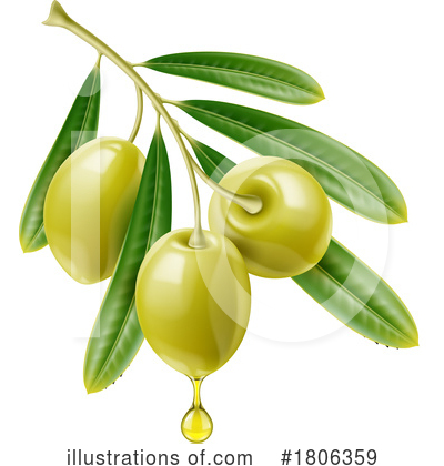 Olive Oil Clipart #1806359 by Vector Tradition SM