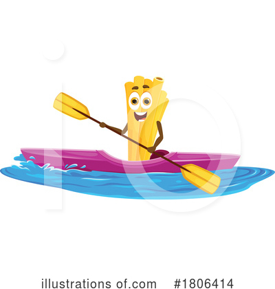 Kayak Clipart #1806414 by Vector Tradition SM