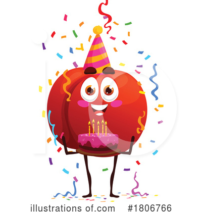 Birthday Clipart #1806766 by Vector Tradition SM
