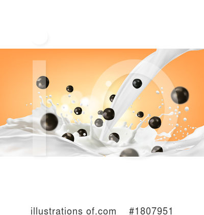 Milk Clipart #1807951 by Vector Tradition SM