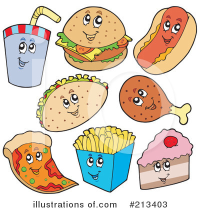 Burger Clipart #213403 by visekart