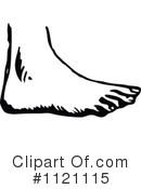 Foot Clipart #1121115 by Prawny Vintage