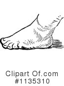 Foot Clipart #1135310 by Prawny Vintage