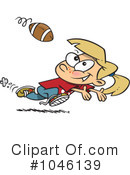 Football Clipart #1046139 by toonaday