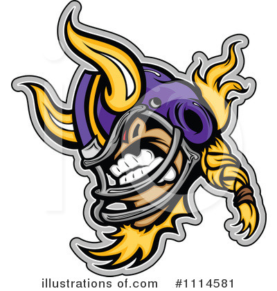 Football Player Clipart #1114581 by Chromaco