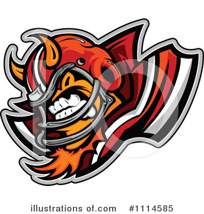 American Football Clipart #1114585 by Chromaco