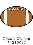 Football Clipart #1210637 by Hit Toon