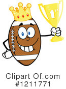 Football Clipart #1211771 by Hit Toon