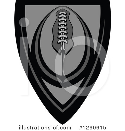 American Football Clipart #1260615 by Chromaco