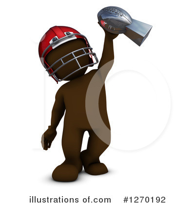 Royalty-Free (RF) Football Clipart Illustration by KJ Pargeter - Stock Sample #1270192