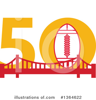 Golden Gate Bridge Clipart #1364622 by patrimonio