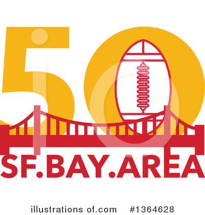 Golden Gate Bridge Clipart #1364628 by patrimonio