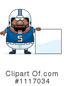 Football Player Clipart #1117034 by Cory Thoman